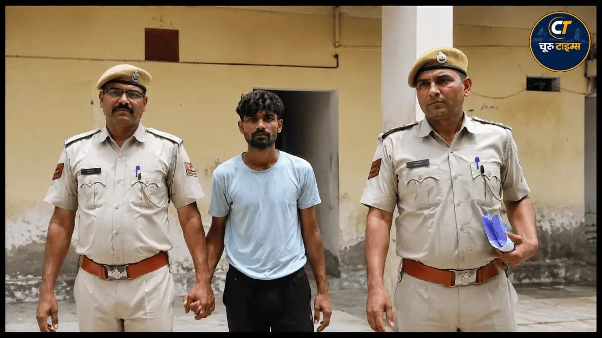 अग्रसेन नगर के सूने मकान में चोरी का खुलासा, अजमेर निवासी आरोपी गिरफ्तार