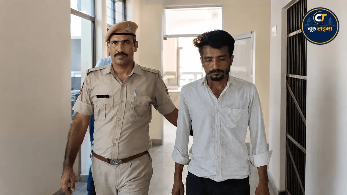 ऑपरेशन नकेल: चूरू में हेरोइन के साथ युवक गिरफ्तार, ऑल्टो कार जब्त